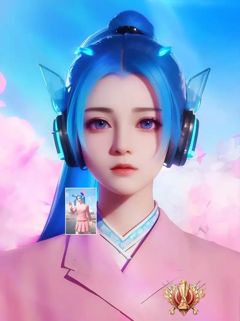 主打火箭少女,猫猫只是配角,你喜欢哪个?#和平精英 #ai绘 - 抖音