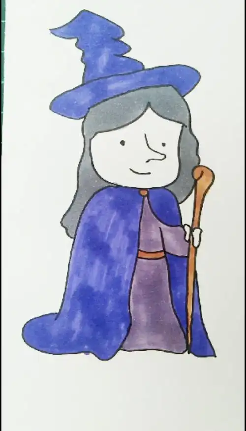 简笔画#教你画女巫