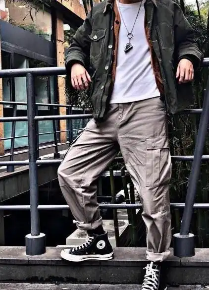 匡威帆布鞋这样搭配,就是这条街最靓的崽,这才是你不知道的搭配