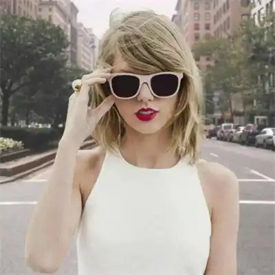 霸气范儿戴墨镜的冷酷女生头像霸气高冷美女头像图片