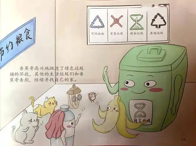 垃圾分类人人做,做好分类为人人——垃圾分类教育绘本《垃圾回家了》