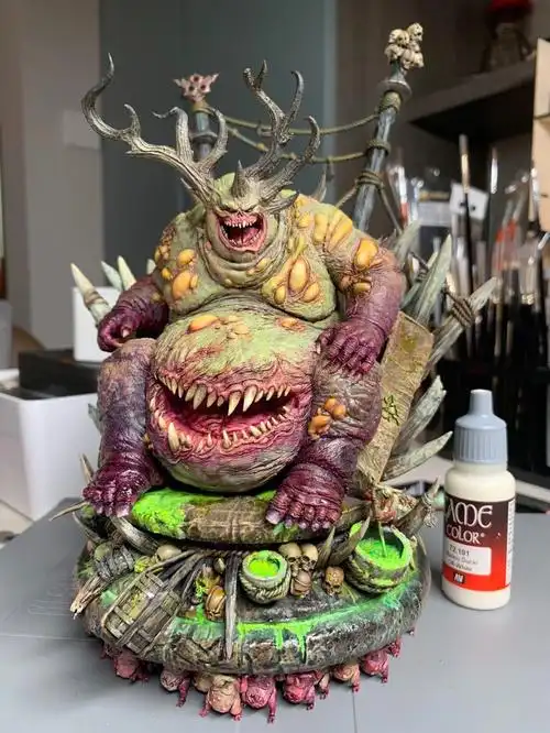 战锤40k系列纳垢慈父的仆人大不净者