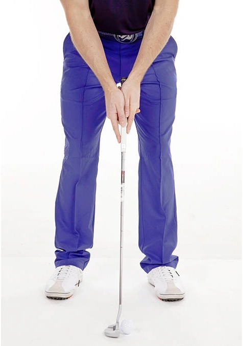 球技:推杆时,找到一个适合你的握杆很重要