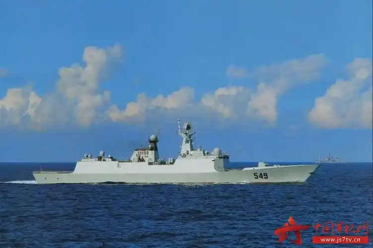 组图:第19艘054a级护卫舰578扬州舰即将服役 - 中国军视网