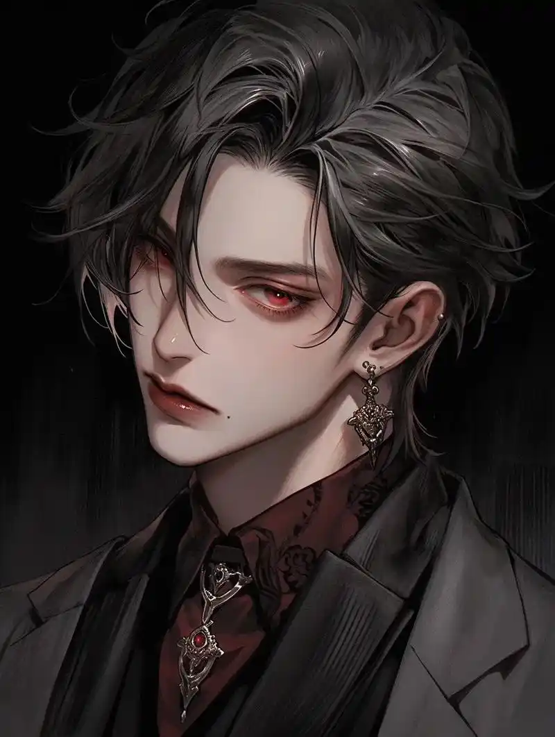 帅气吸血鬼帅哥壁纸动漫二次元头像