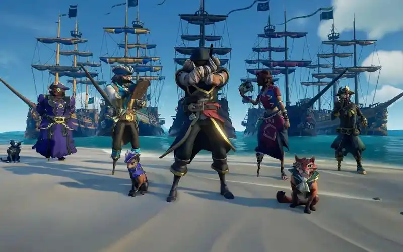 盗贼之海 sea of thieves (1) 海盗船长乔纳森和大鲨鱼