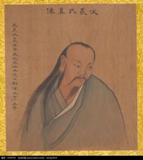 人祖伏羲的画像