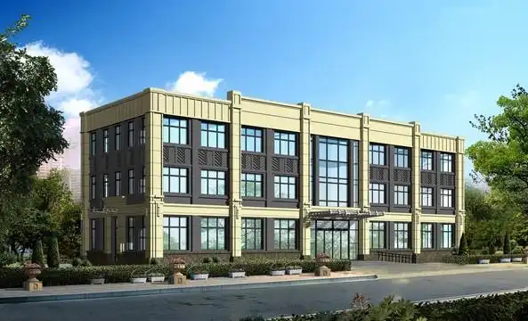 三层办公楼图片