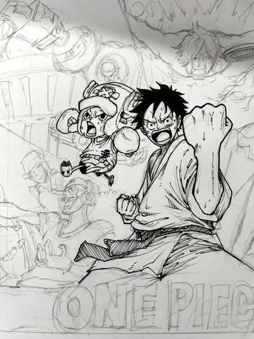 海贼王手绘