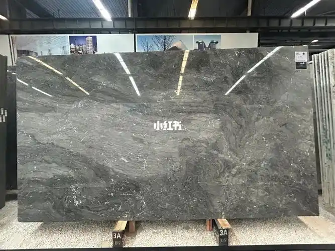 一组"星际灰"9宫格天然石英石材质厚度1.8足