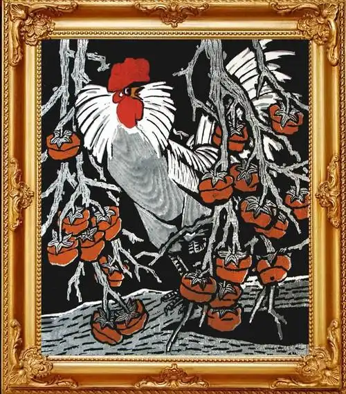 版画作品赏析--七嘴八舌谈一谈 - 张店三中美术群 - 张店三中美术群的