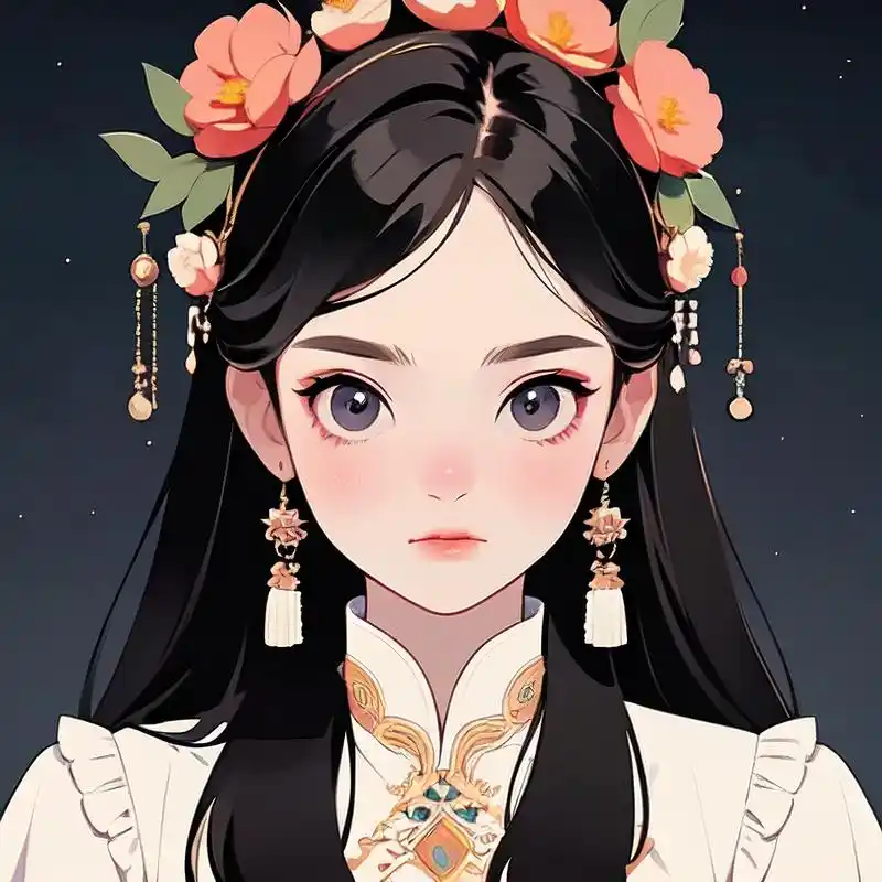 78 亲们,今天给大家带来一组超级可爱,充满仙气的漫画风女生头像!