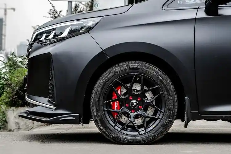 刹车改装 升级刹车【案例】广汽传祺m6前后轮升级tei刹车套件