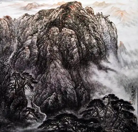 陈克永山水画作品