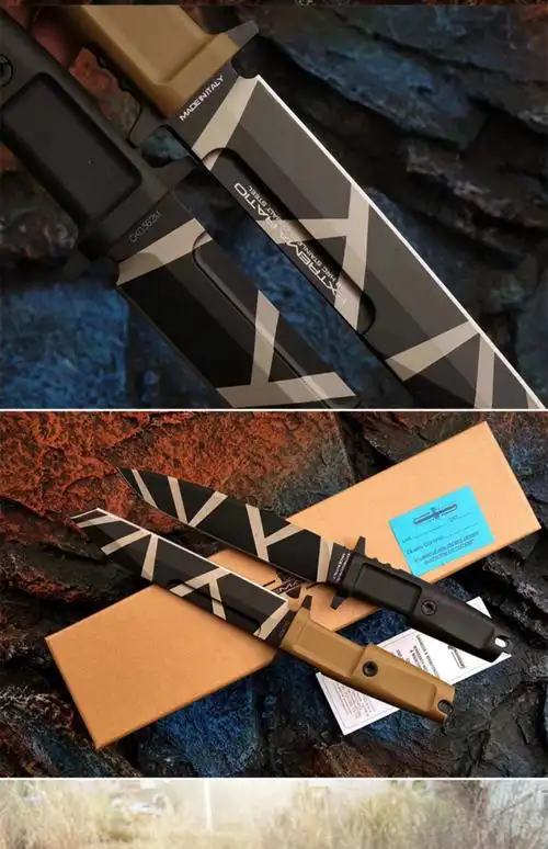 尼泊尔军弯刀大号出口美国极端武力支点一体龙骨户外露营多功能战术