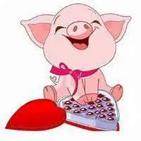 属猪人微信吉利头像点击鼠标右键下载