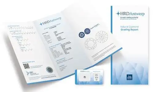 证书样本↑↑ hrd安特卫普 全称:hoge raadvoordiamont 中文名:比利时