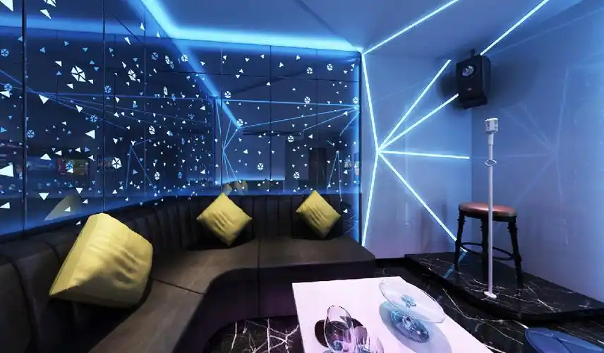 30㎡潮流混搭娱乐空间装修案例_效果图_土巴兔装修网