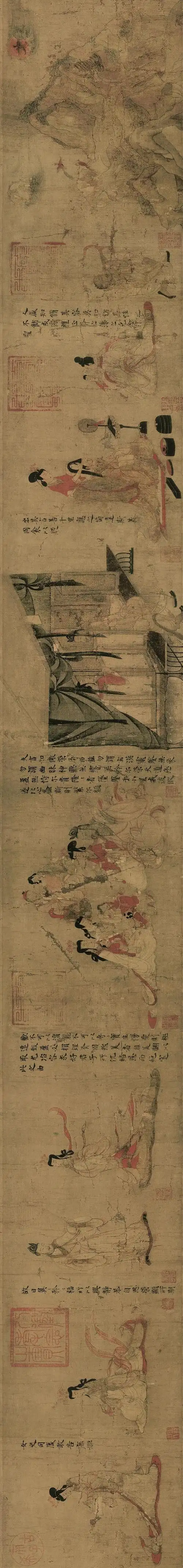 高清赏古画:大英博物馆藏"女史箴图"