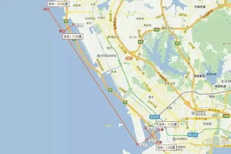 深圳填海正式开始.