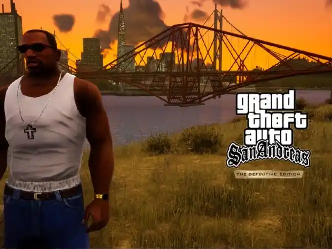 【gtasa圣安地列斯】来欣赏一下旧金山的落日吧