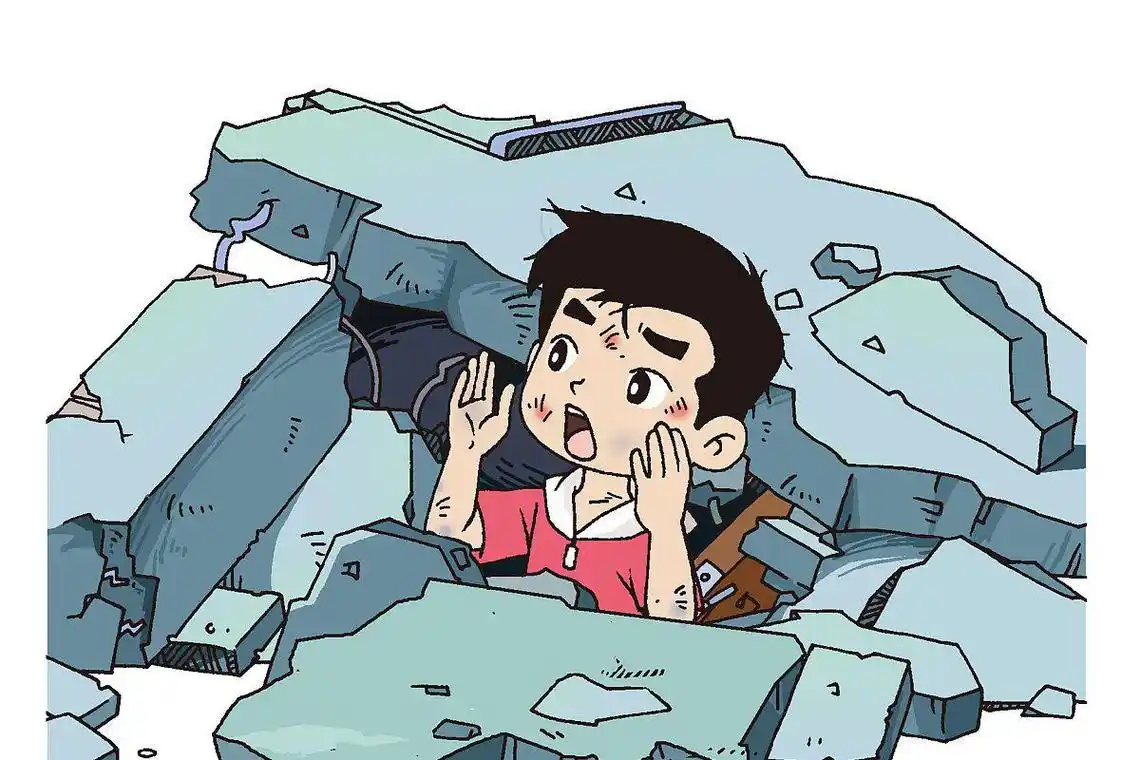 92了解地震的危害 通过展示图片和视频,向幼儿介绍地震带来的危害