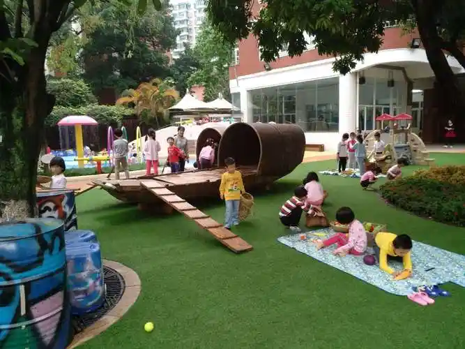 幼儿户外活动场地|幼儿园户外设计的常见问题-丫空间