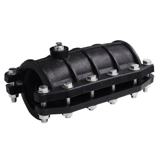 梵选 pe哈夫节抢修接 管道抱箍 水管快速接头 单位:套 pe抢修接带杆