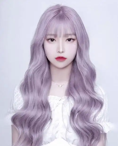 卷发搭配潮色,真美_中国_发型_人类