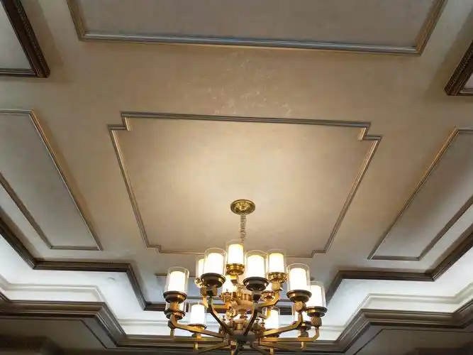 镇江艺术美学涂装吊顶线条艺术漆