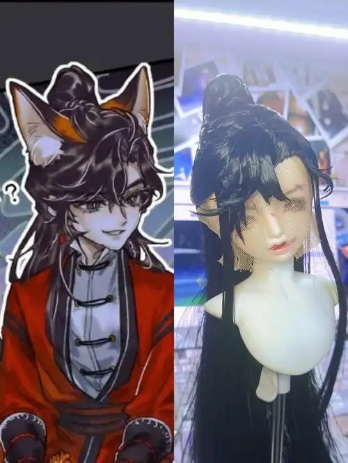 整一个马尾小狐狸花城