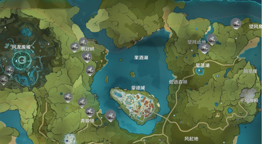 原神白铁块哪里多 白铁矿地图分布位置一览