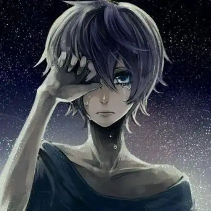 眼睛流泪头像男生 男生头像图片大全 -【爱个性】