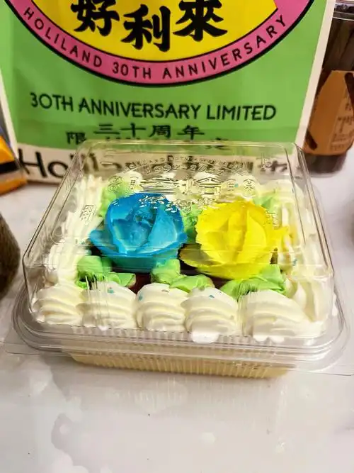 小时候的生日蛋糕