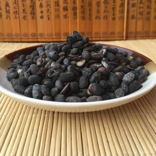 淡豆豉中药材 大豆鼓 饱满天然大黑豆鼓干 无盐泡酒料500克包邮