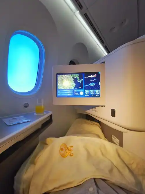 申精海南航空hu7626波音787978acirrus反鱼骨商务舱再体验