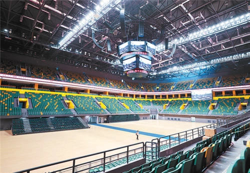 郑州奥体中心"一场两馆"