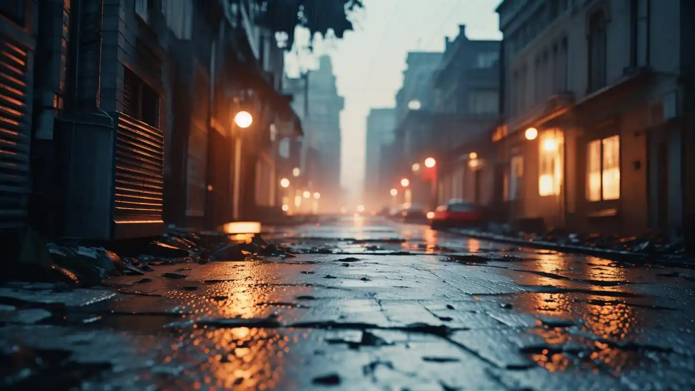 🌃悲伤街道壁纸,情绪拉满!