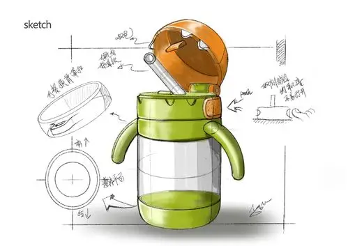 水杯,儿童水杯设计