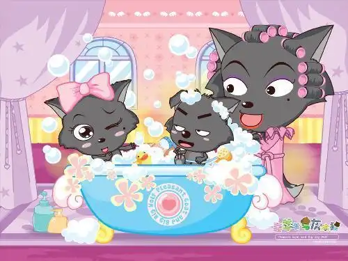 《喜羊羊与灰太狼》中的小灰灰有妹妹吗?