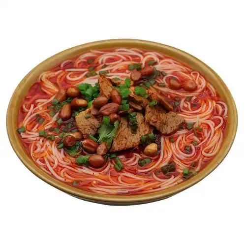 正宗青树坪米粉湖南双峰特产红汤速食米线方便350gx2包常德新化