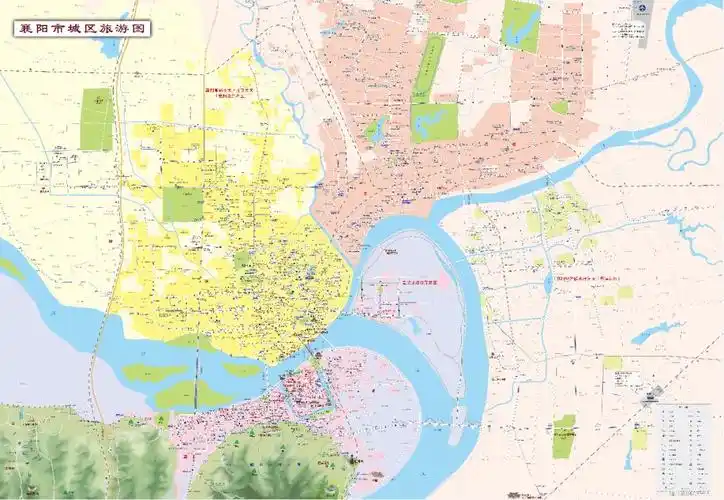 启动仪式上,襄阳市文化和旅游局相关负责人展示了新版旅游交通图.