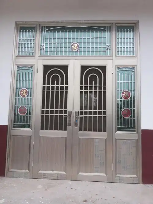 请看图片,看看哪里有这种样式的铝合金防盗门?