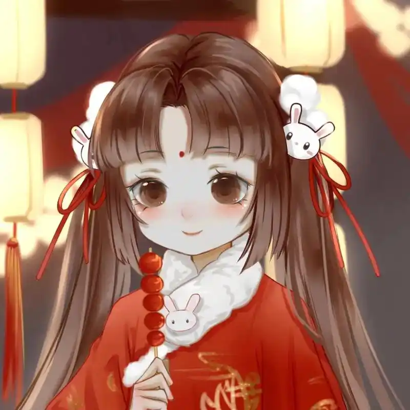 新年女生头像,虎年吉祥#手绘头像 #古风 #头像 #神仙女头 - 抖音