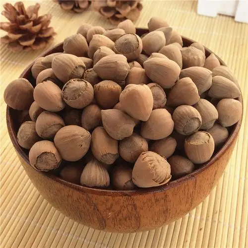 南山野生毛榛子坚果薄皮原味干炒清香榛子晒大东北水漏500克包邮