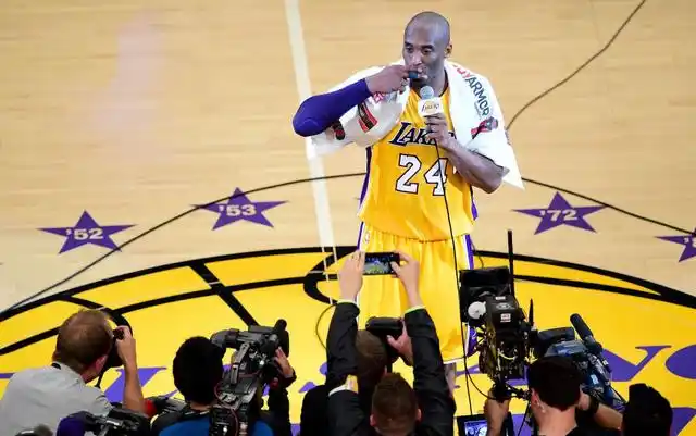 科比退役4周年!瓦妮莎长文缅怀渴望时光倒流 追忆飞侠退役时光