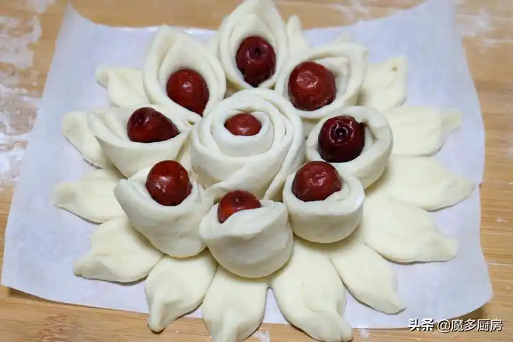 【团圆枣花馍】