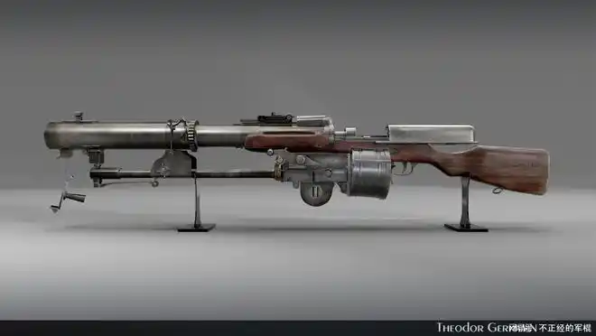 霍特轻机枪栓动步枪射速太慢了我给你把它改成轻机枪吧