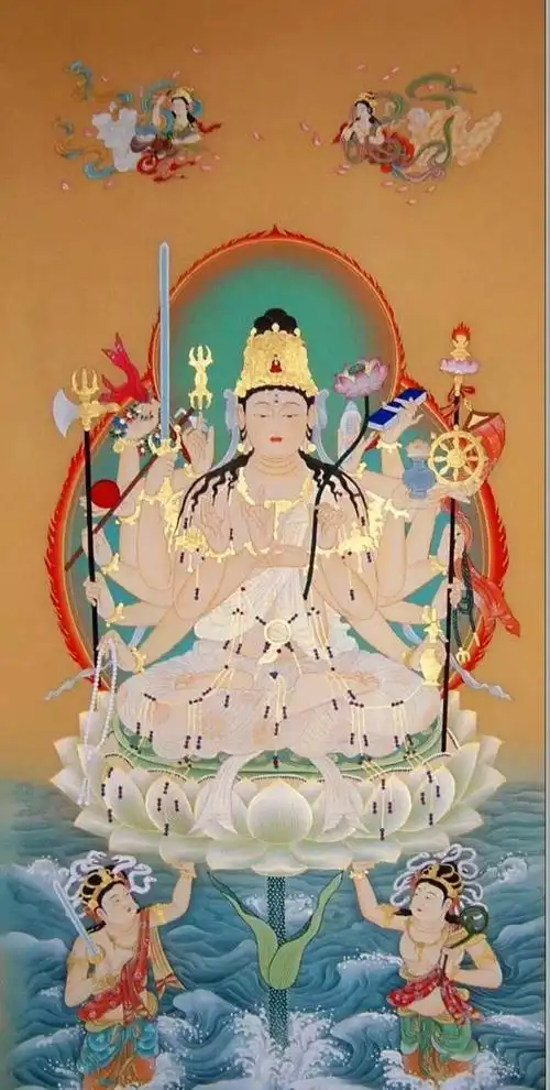 恭逢准提菩萨圣诞难以想象的霸气加持附准提神咒