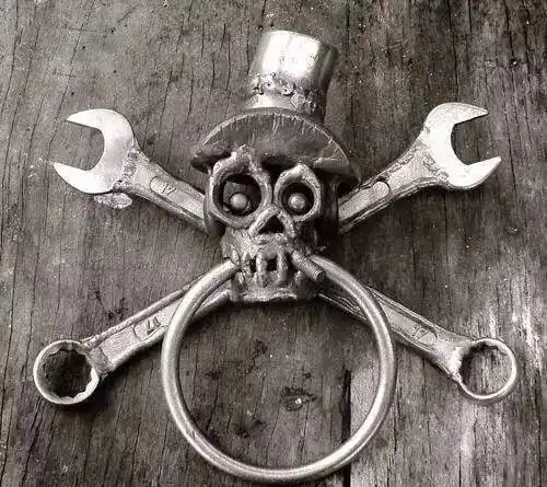 一堆没用的零件,随便一焊都是工艺品!_焊接